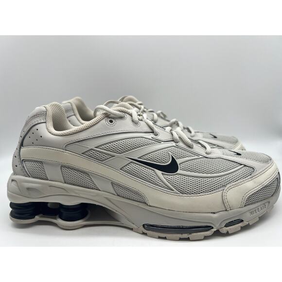 Nike Shox Ride 2 Men's Size 11.5 Light Bone Metallic Black II7635-002 New